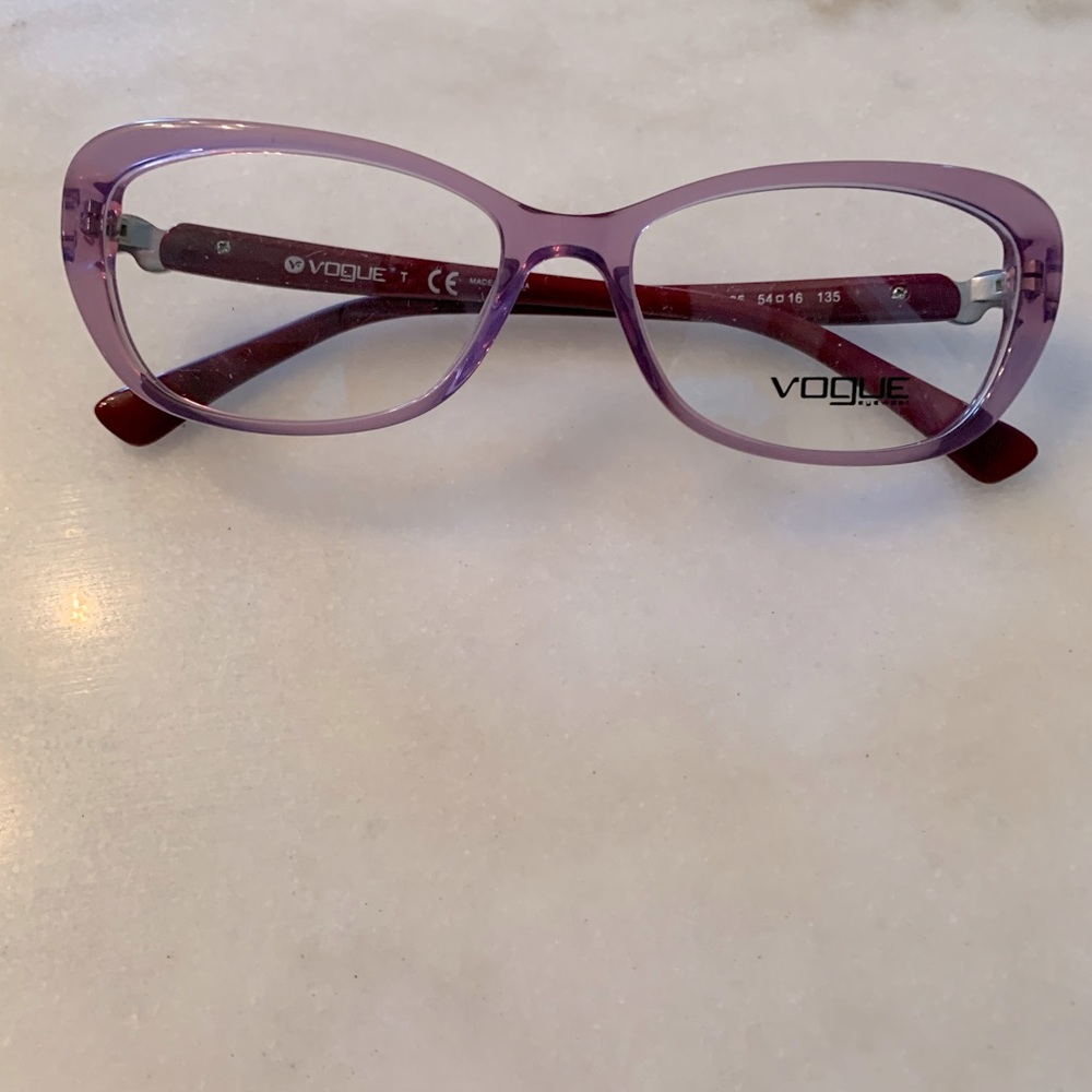 Beautiful Women Vogue Violet Eyeglasses